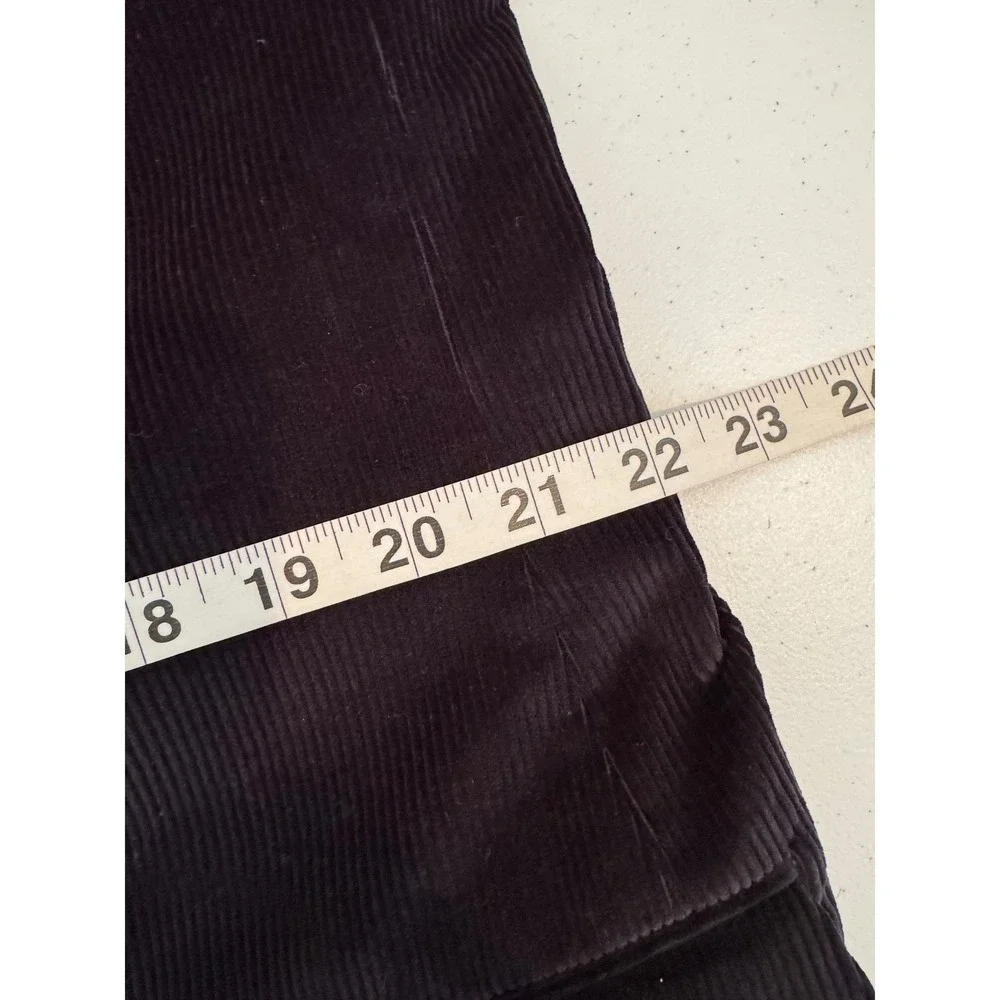 Saddlebred Corduroy 2 Button Blazer Mens‎ 44L Sport Coat Black 100% Cotton